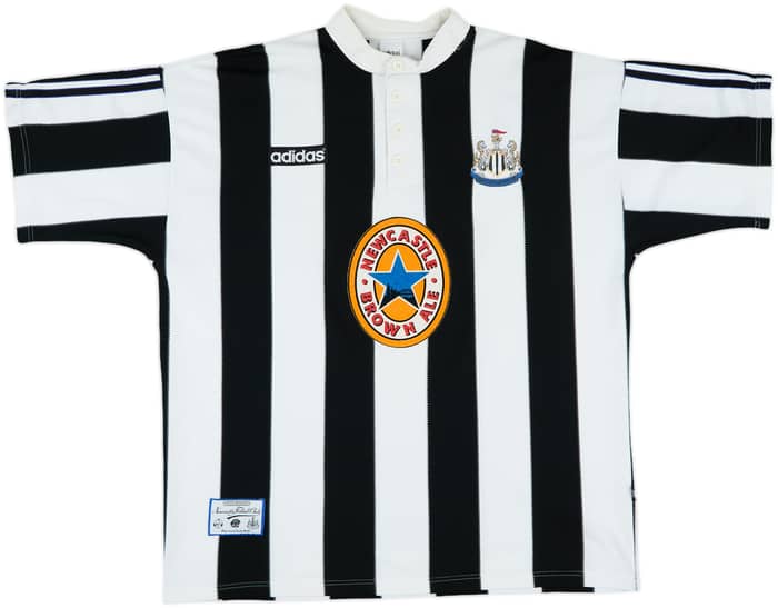 1995-97 Newcastle Home Shirt Shearer #9 - 9/10 - (XXL)
