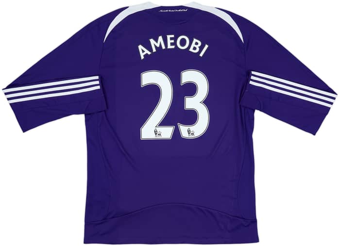 2008-09 Newcastle Away L/S Shirt Ameobi #23 - 8/10 - (XL)