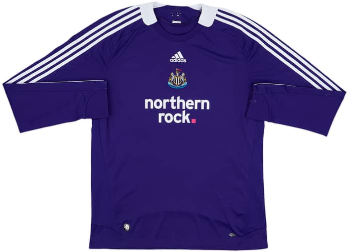 2008-09 Newcastle Away L/S Shirt Ameobi #23 - 8/10 - (XL)