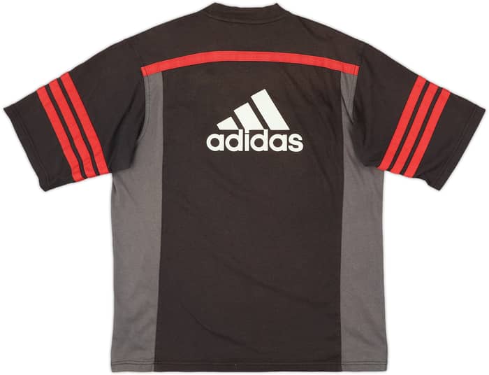 2000-01 AC Milan adidas Cotton Tee - 8/10 - (M/L)