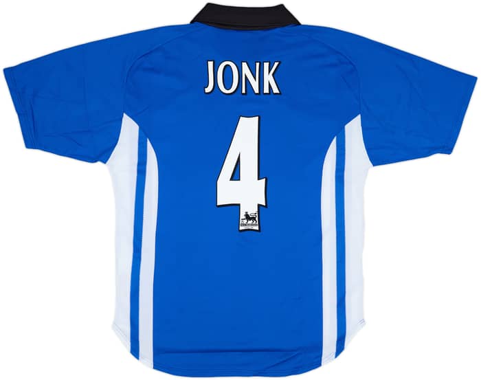 1999-00 Sheffield Wednesday Home Shirt Jonk #4 - 9/10 - (M)