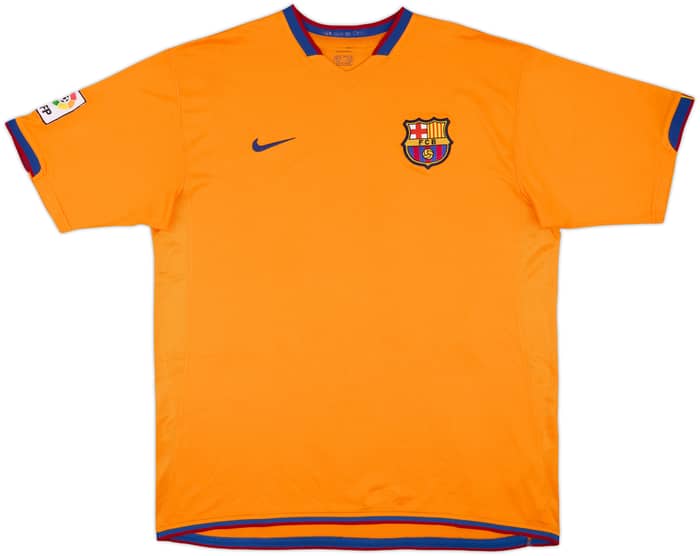 2006-08 Barcelona Away Shirt Ronaldinho #10 - 10/10 - (XL)