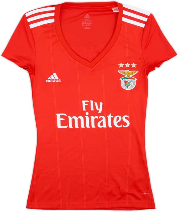 2018-19 Benfica Home Shirt - 9/10 - (Women's XXS)