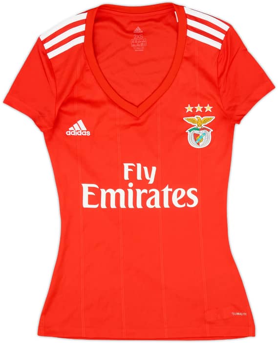 2018-19 Benfica Home Shirt - 9/10 - (Women's XXS)