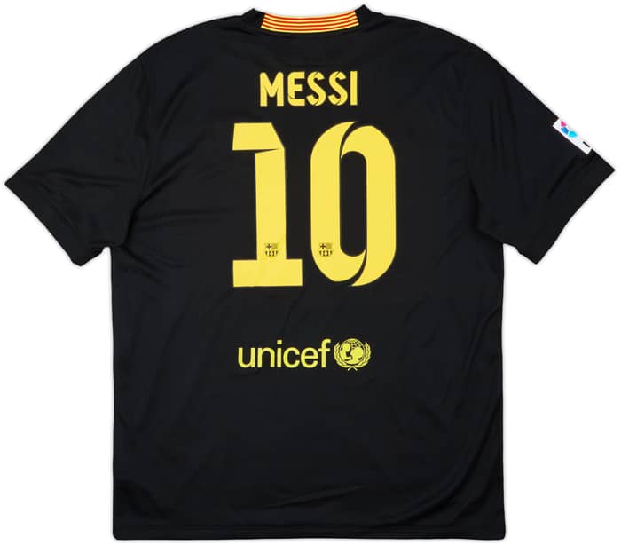 2013-14 Barcelona Third Shirt Messi #10 - 8/10 - (XL)