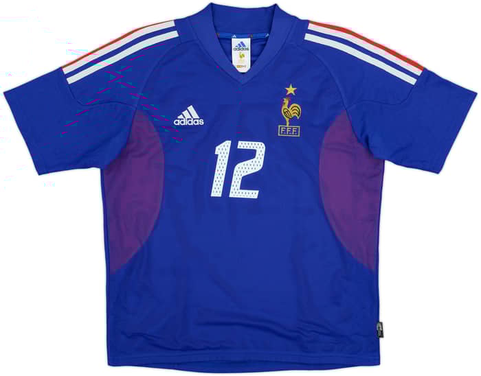 2002-04 France Home Shirt Henry #12 - 7/10 - (Y)