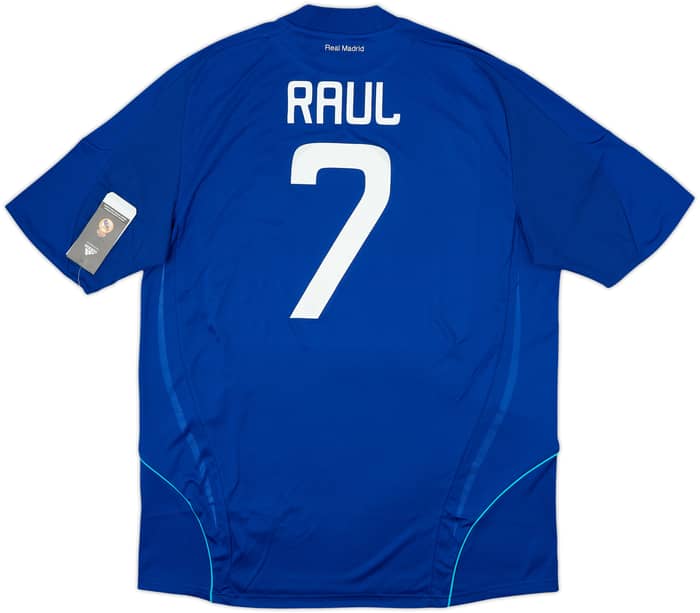 2008-09 Real Madrid Away Shirt Raul #7 (XL)