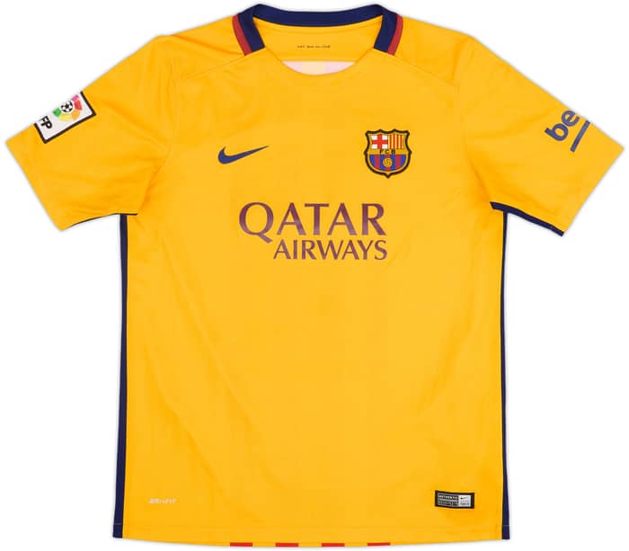2015-16 Barcelona Away Shirt Neymar #11 - 7/10 - (XL.Boys)