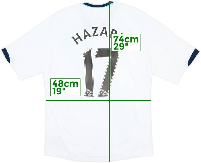 2012-13 Chelsea Away Shirt Hazard #17 (M)