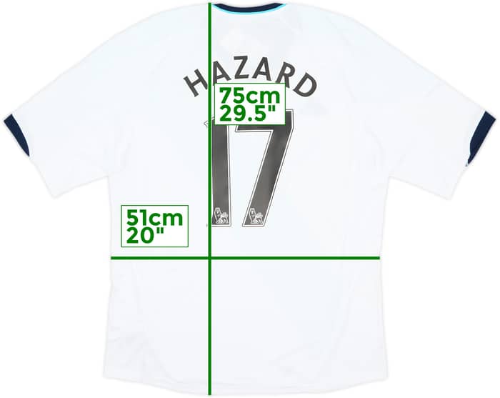 2012-13 Chelsea Away Shirt Hazard #17 (L)
