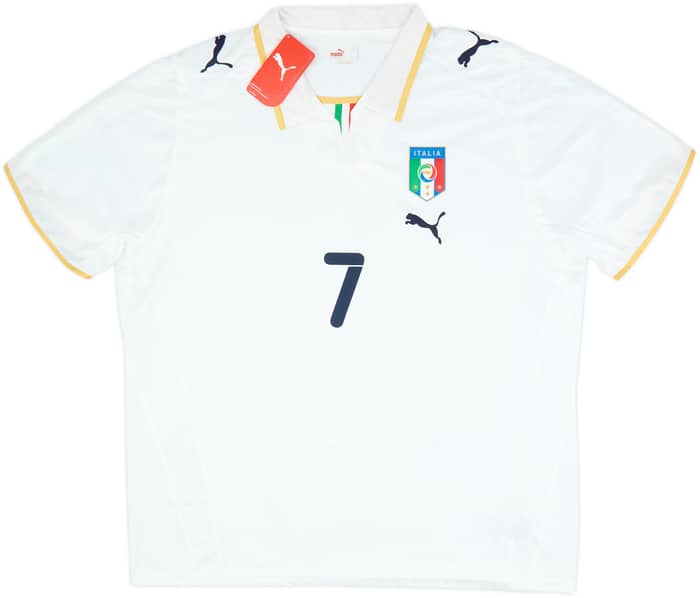 2007-08 Italy Away Shirt Del Piero #7 (XXL)