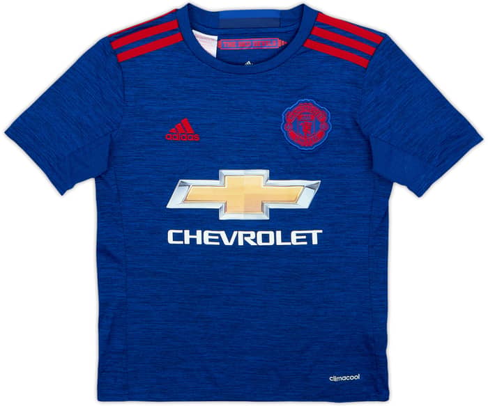2016-17 Manchester United Away Shirt Rooney #10 - 10/10 - (9-10 Years)