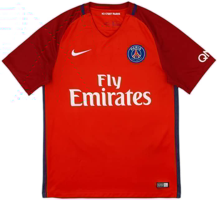 2016-17 Paris Saint-Germain Away Shirt Cavani #9 - 8/10 - (M)