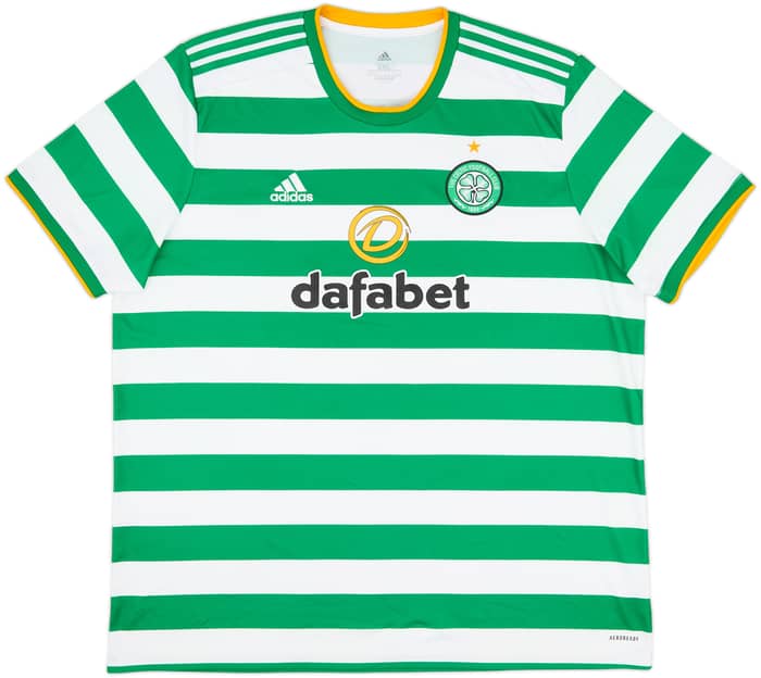2020-21 Celtic Home Shirt - 8/10 - (XXL)