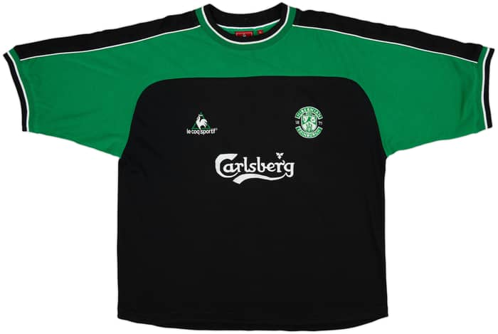 2000-02 Hibernian Le Coq Sportif Training Tee - 7/10 - (XL)