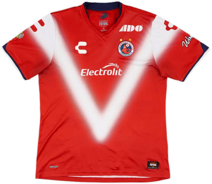 2016-17 Tiburones Rojos Veracruz Home Shirt - 9/10 - (L)