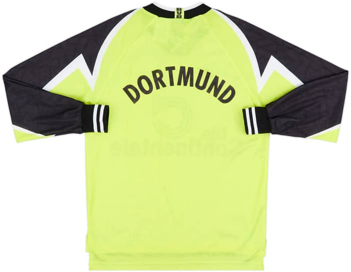 1995-96 Borussia Dortmund Home L/S Shirt - 8/10 - (S)