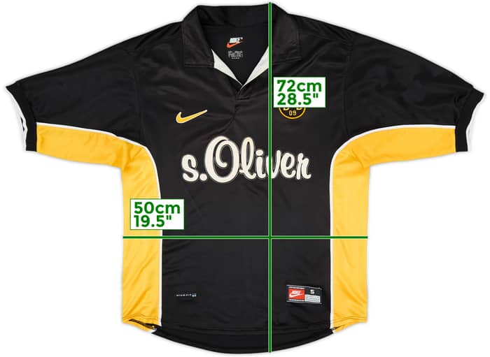 1998-00 Borussia Dortmund Away Shirt - 5/10 - (S)