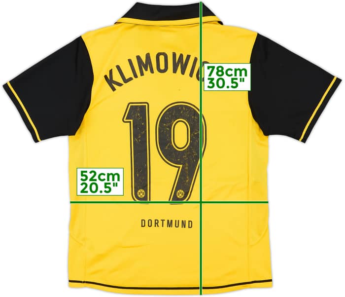 2007-08 Borussia Dortmund Home Shirt Klimowicz #19 - 6/10 - (M)