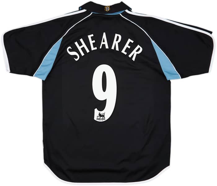 2000-01 Newcastle Away Shirt Shearer #9 - 8/10 - (M)