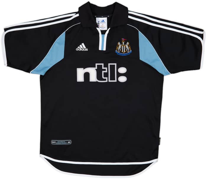 2000-01 Newcastle Away Shirt Shearer #9 - 8/10 - (M)