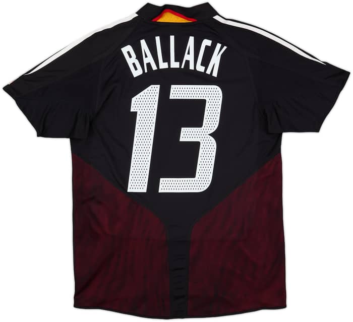 2004-06 Germany Away Shirt Ballack #13 - 8/10 - (M)