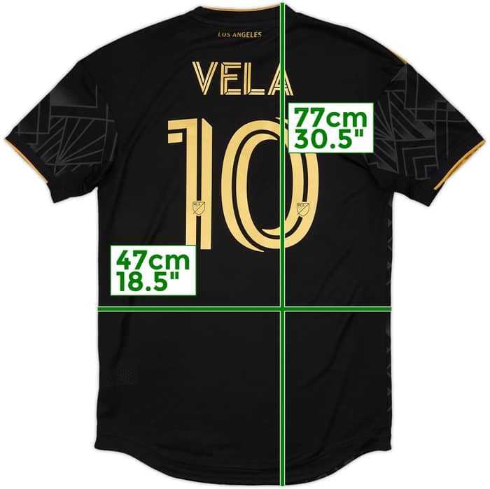 2022-23 Los Angeles FC Authentic Home Shirt Vela #10 - 10/10 - (S)