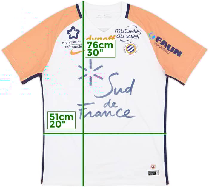 2017-18 Montpellier Away Shirt - 5/10 - (L)