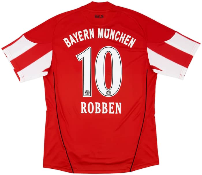 2010-11 Bayern Munich Home Shirt Robben #10 - 6/10 - (M)