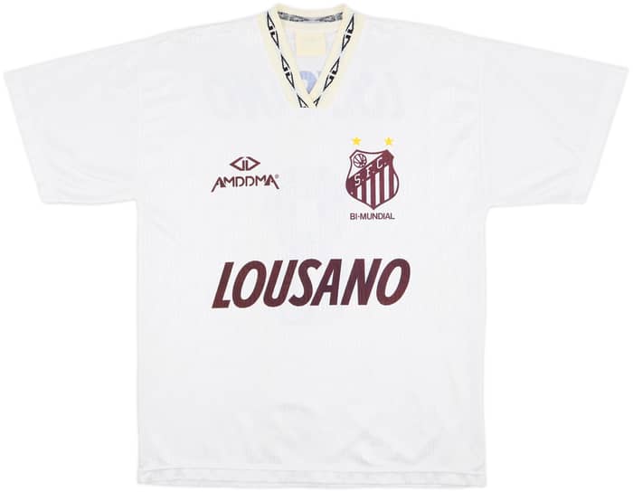 1995 Santos Home Shirt #8 - 9/10 - (L)