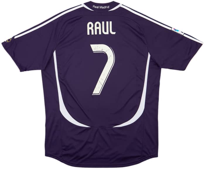 2006-07 Real Madrid Third Shirt Raul #7 - 6/10 - (XL)