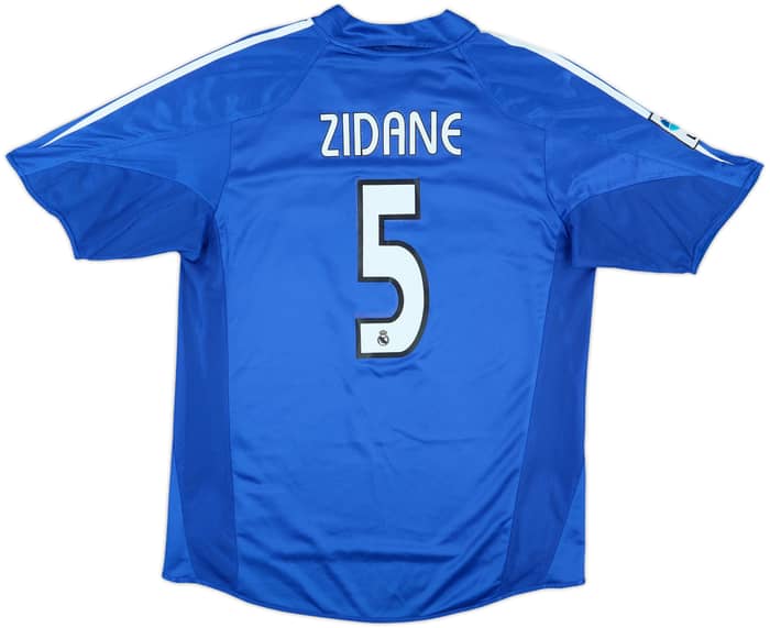2004-05 Real Madrid Third Shirt Zidane #5 - 7/10 - (S)