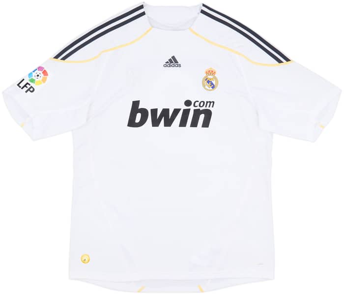 2009-10 Real Madrid Home Shirt Ronaldo #9 - 8/10 - (XL)