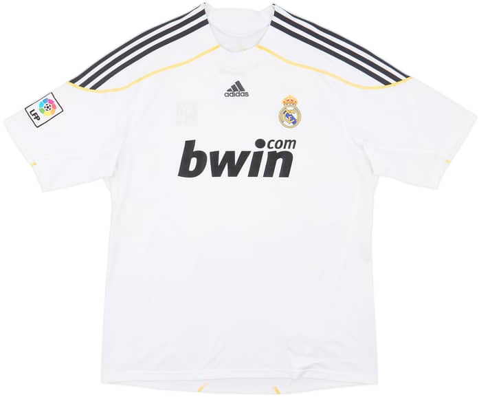 2009-10 Real Madrid Home Shirt Ronaldo #9 - 8/10 - (XL)