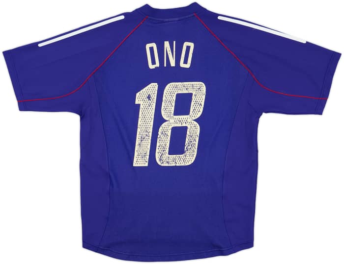 2002-04 Japan Home Shirt Ono #18 - 4/10 - (L)