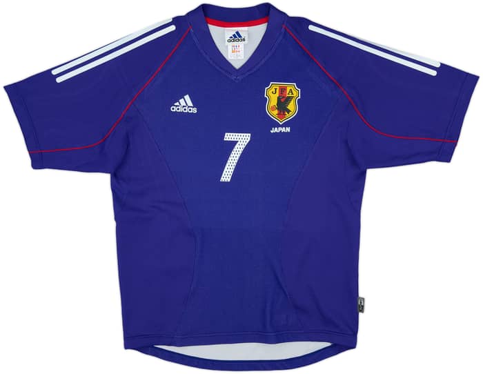2002-04 Japan Home Shirt Nakata #7 - 9/10 - (M)
