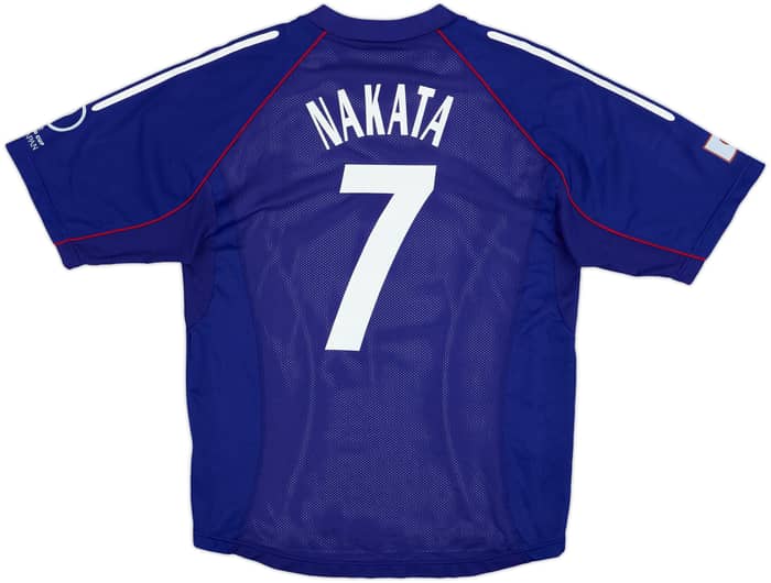 2002-04 Japan Player Issue Home Shirt Nakata #7 - 9/10 - (L)