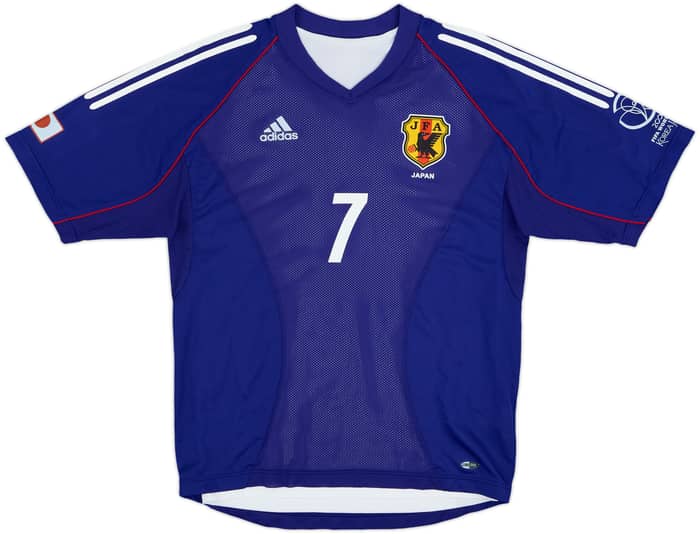 2002-04 Japan Player Issue Home Shirt Nakata #7 - 9/10 - (L)
