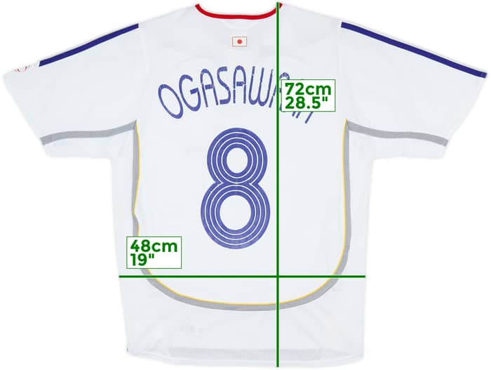 2006-08 Japan Away Shirt Ogasawara #8 - 5/10 - (S/M)