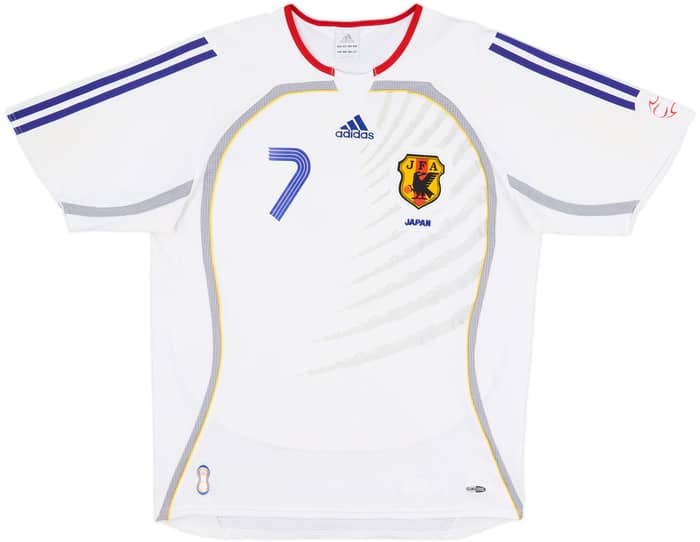 2006-08 Japan Away Shirt Nakata #7 - 7/10 - (L)