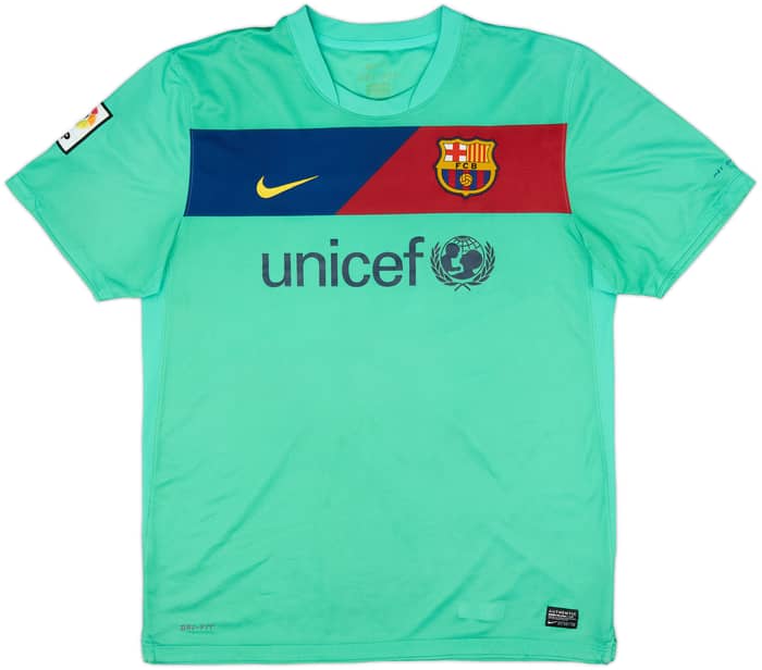 2010-11 Barcelona Away Shirt Messi #10 - 8/10 - (L)
