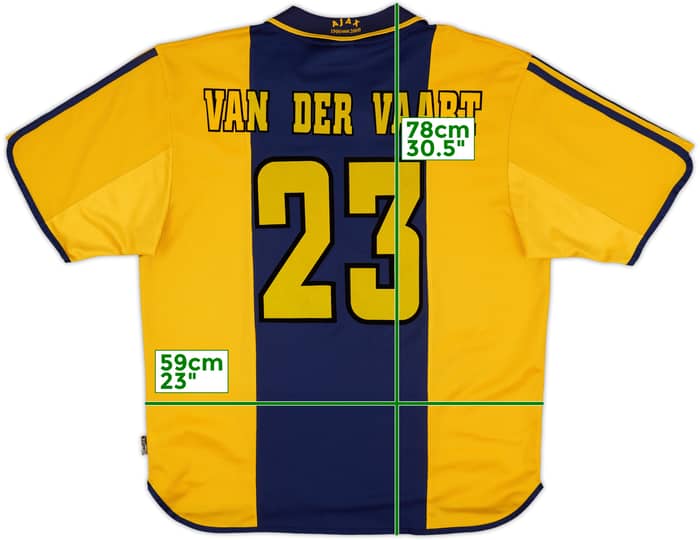 2000-01 Ajax Centenary Away Shirt Van der Vaart #23 - 8/10 - (XL)