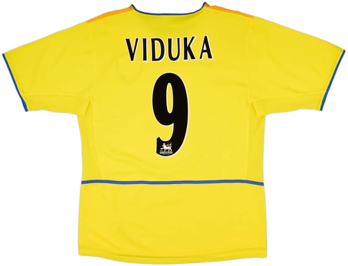 2002-03 Leeds United Away Shirt Viduka #9 - 9/10 - (XL)