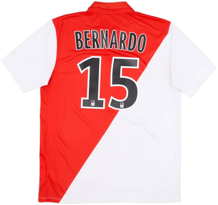 2014-15 Monaco Home Shirt Bernardo #15 - 6/10 - (L)