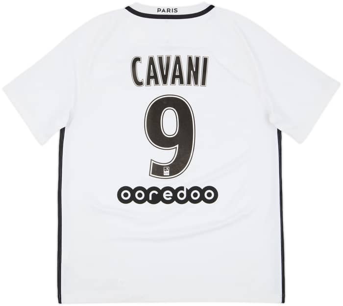 2016-17 Paris Saint-Germain Third Shirt Cavani #9 - 7/10 - (L)