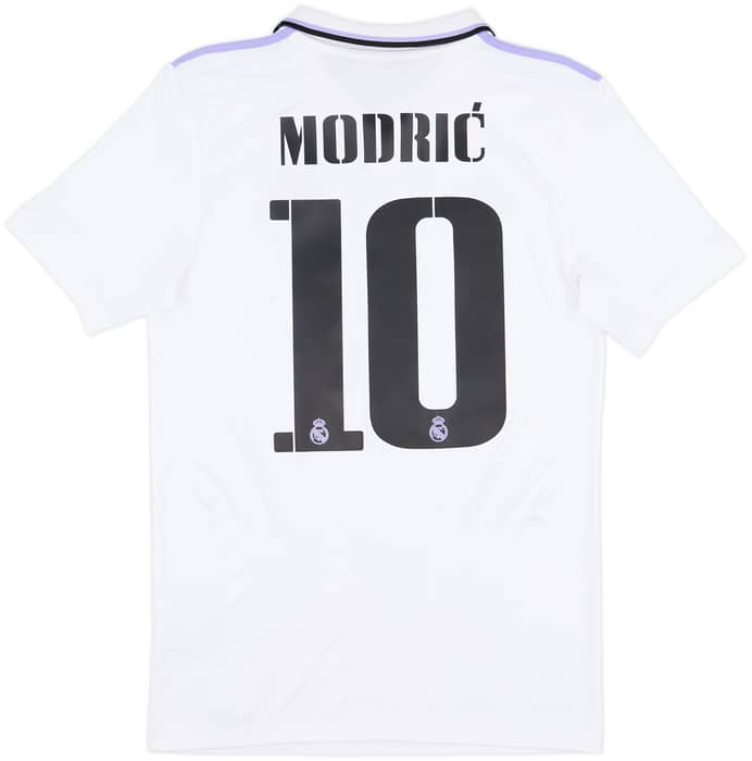 2022-23 Real Madrid Home Shirt Modric #10 - 6/10 - (S)