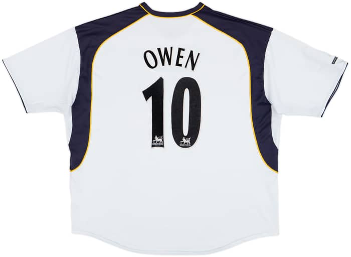 2001-03 Liverpool Away Shirt Owen #10 - 6/10 - (XXL)