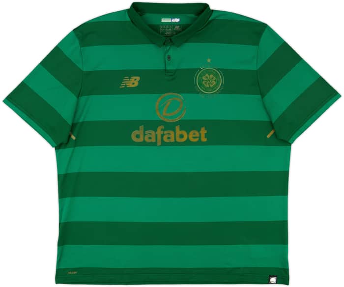 2017-18 Celtic 'Lisbon Lions 50th Anniversary' Away Shirt - 5/10 - (XL)