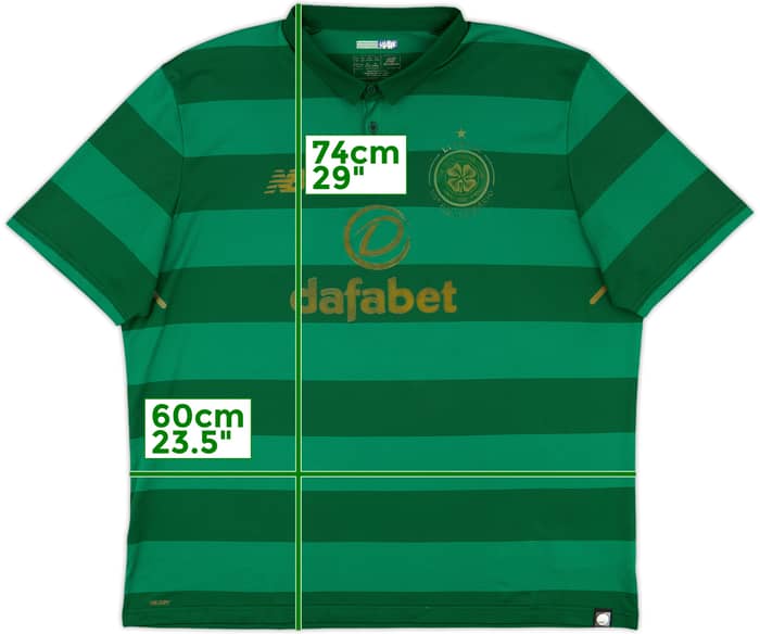 2017-18 Celtic 'Lisbon Lions 50th Anniversary' Away Shirt - 5/10 - (XL)