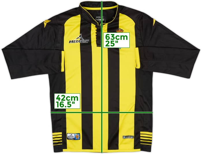 2013-14 Real Zaragoza Away L/S Shirt #14 - 6/10 - (XS)